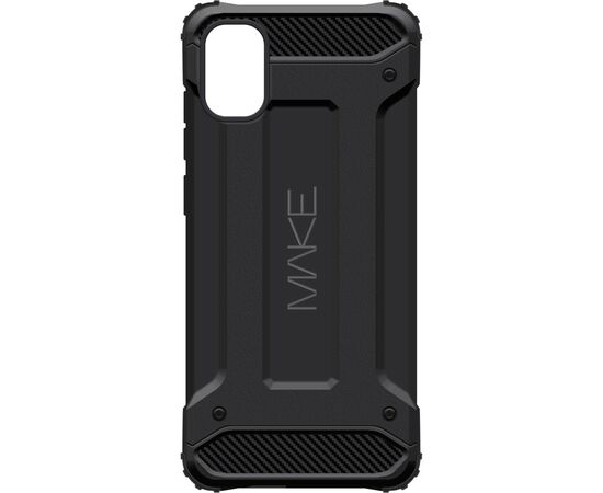 Чехол для мобильного телефона MAKE Samsung A05 Panzer Black (MCN-SA05BK)