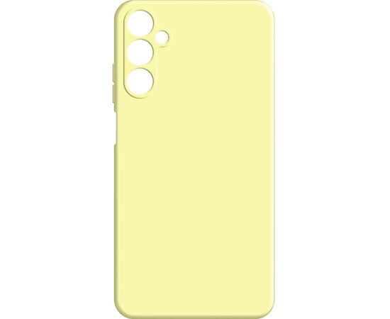 Чехол для мобильного телефона MAKE Samsung A15 Silicone Yellow (MCL-SA15YE)