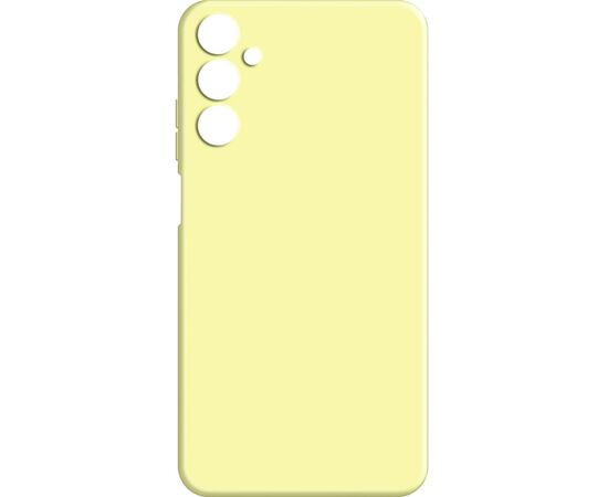 Чехол для мобильного телефона MAKE Samsung A25 Silicone Yellow (MCL-SA25YE)