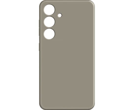 Чехол для мобильного телефона MAKE Samsung S24 Silicone Titanium (MCL-SS24TN)