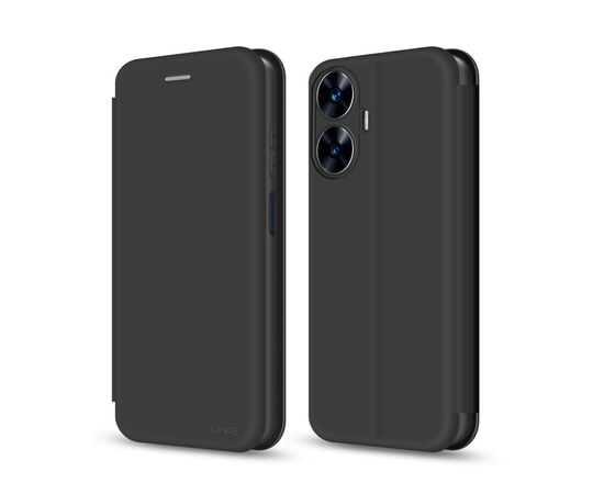 Чехол для мобильного телефона MAKE Realme C55 Flip Black (MCP-RC55BK)
