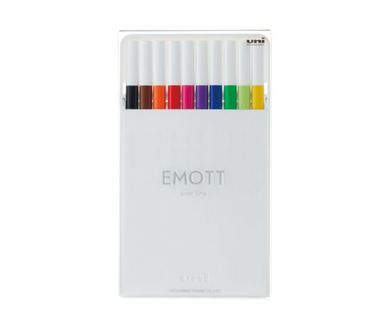 Лайнер UNI набор Emott Standard Color 0.4 мм 0.4 мм 10 цветов (PEM-SY/10C.01SC)