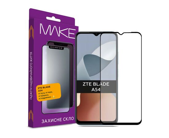 Стекло защитное MAKE ZTE Blade A54 (MGF-ZBA54)