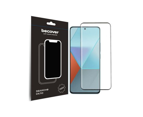 Скло захисне BeCover Xiaomi Redmi Note 13 Pro Plus 5G Black (710655)