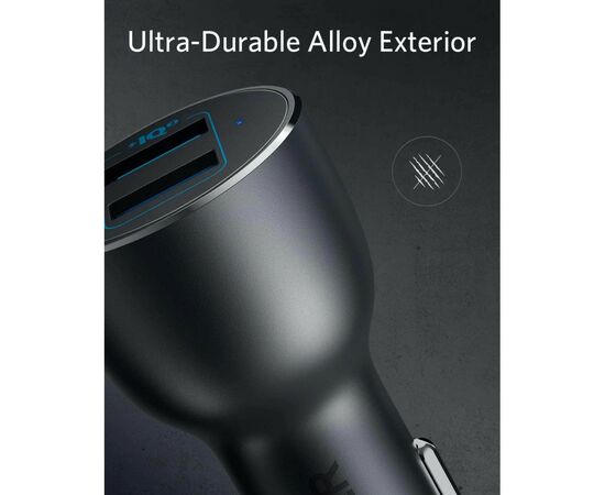 Зарядное устройство Anker PowerDrive III - 36W 2xUSB Black (A2729H11/A2729G11), изображение 6 Зарядное устройство Anker PowerDrive III - 36W 2xUSB Black (A2729H11/A2729G11), изображение 6