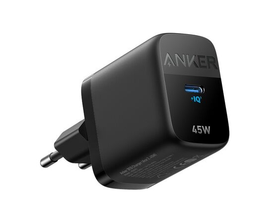 Зарядное устройство Anker PowerPort 313 - 45W PD + PPS USB-C Black (A2643G11)