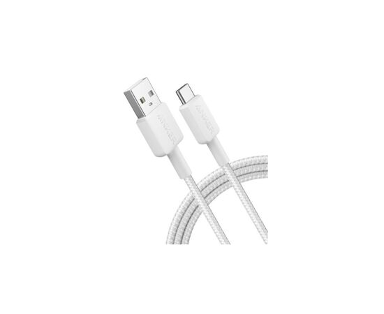 Дата кабель USB 2.0 AM to Type-C 0.9m 322 White Anker (A81H5H21/A81H5G21), изображение 3 Дата кабель USB 2.0 AM to Type-C 0.9m 322 White Anker (A81H5H21/A81H5G21), изображение 3