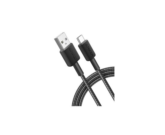 Дата кабель USB 2.0 AM to Type-C 0.9m 322 Black Anker (A81H5G11), изображение 4 Дата кабель USB 2.0 AM to Type-C 0.9m 322 Black Anker (A81H5G11), изображение 4