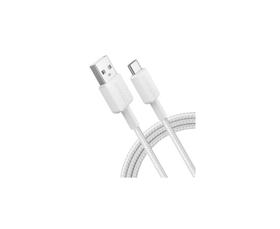 Дата кабель USB 2.0 AM to Type-C 1.8m 322 White Anker (A81H6H21), изображение 3 Дата кабель USB 2.0 AM to Type-C 1.8m 322 White Anker (A81H6H21), изображение 3