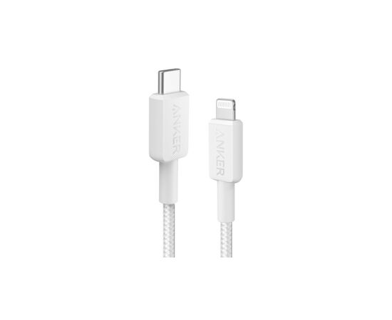 Дата кабель USB 2.0 AM to Lightning 1.8m 322 White Anker (A81B6H21)