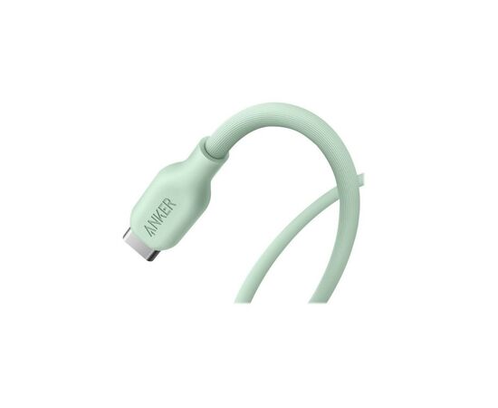 Дата кабель USB-C to Lightning 0.9m 541 Bio-Based Green Anker (A80A1G61), изображение 2 Дата кабель USB-C to Lightning 0.9m 541 Bio-Based Green Anker (A80A1G61), изображение 2