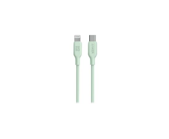 Дата кабель USB-C to Lightning 0.9m 541 Bio-Based Green Anker (A80A1G61)