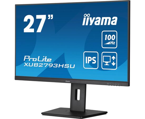Монітор iiyama XUB2793HSU-B6, зображення 5 Монітор iiyama XUB2793HSU-B6, зображення 5