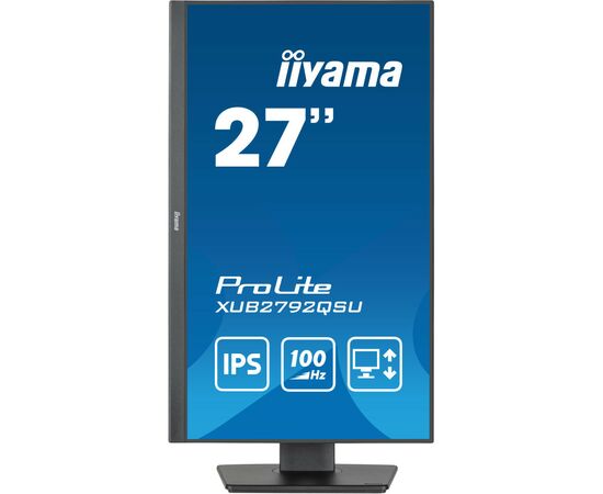Монитор iiyama XUB2792QSU-B6, изображение 2 Монитор iiyama XUB2792QSU-B6, изображение 2