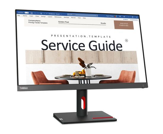 Монитор Lenovo S24i-30 (63DEKAT3EU), изображение 2 Монитор Lenovo S24i-30 (63DEKAT3EU), изображение 2