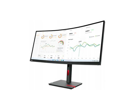 Монитор Lenovo T34w-30 (63D4GAT1UA), изображение 3 Монитор Lenovo T34w-30 (63D4GAT1UA), изображение 3