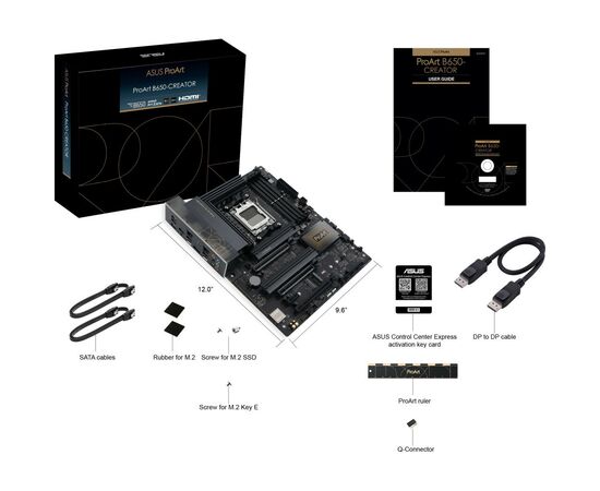 Материнская плата ASUS ProArt B650-CREATOR, изображение 6 Материнская плата ASUS ProArt B650-CREATOR, изображение 6