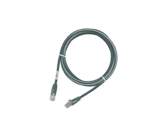 Патч-корд 0.5м, UTP, cat.5e, LSZH, gray Molex (PCD-01000-0E)