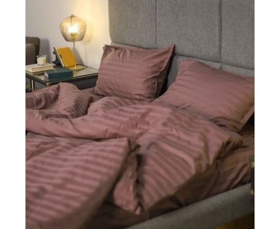 Постільна білизна Tiare 86 Сатин Страйп Кольоровий євро (86_Stripe_ev), зображення 4