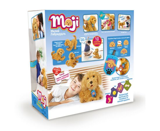 Интерактивная игрушка My Fuzzy Friends Лабрадудель Moji (укр. – англ.) (18207-UKR-ENG), изображение 9 Интерактивная игрушка My Fuzzy Friends Лабрадудель Moji (укр. – англ.) (18207-UKR-ENG), изображение 9