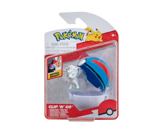 Ігровий набір Pokemon W14 - Алола Вульпікс в покеболі (PKW3135)