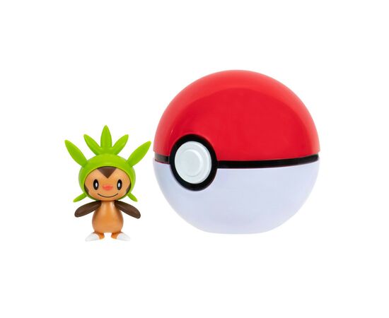 Игровой набор Pokemon W14 - Чеспин в покеболе (PKW3134), изображение 2 Игровой набор Pokemon W14 - Чеспин в покеболе (PKW3134), изображение 2