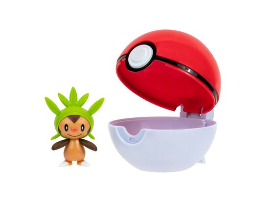 Игровой набор Pokemon W14 - Чеспин в покеболе (PKW3134), изображение 3 Игровой набор Pokemon W14 - Чеспин в покеболе (PKW3134), изображение 3