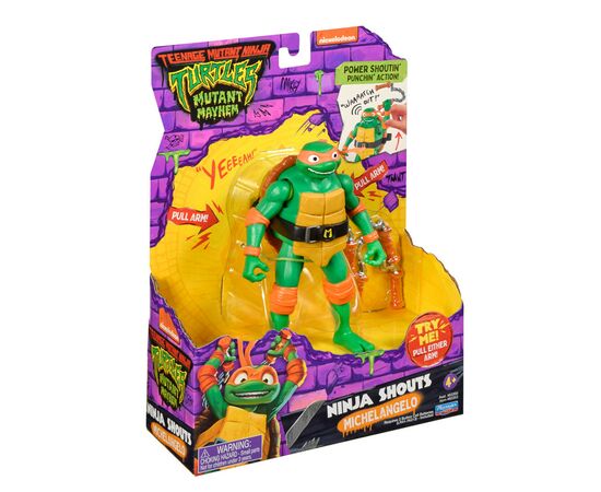 Фигурка TMNT Мovie III – Микеланджело (звук) (83353), изображение 6 Фигурка TMNT Мovie III – Микеланджело (звук) (83353), изображение 6