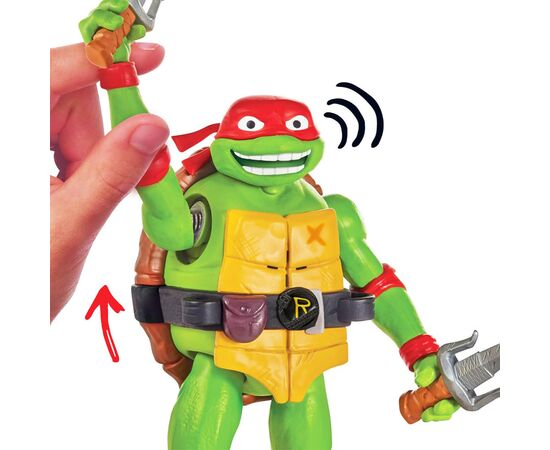 Фигурка TMNT Movie III – Рафаэль (звук) (83354), изображение 2 Фигурка TMNT Movie III – Рафаэль (звук) (83354), изображение 2