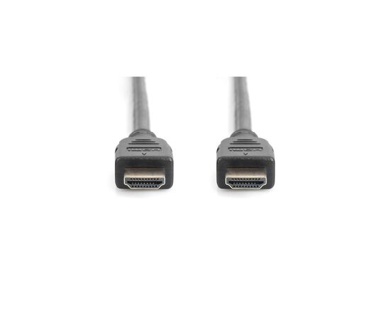 Кабель мультимедийный HDMI to HDMI 1.0m 8K Digitus (AK-330124-010-S), изображение 2 Кабель мультимедийный HDMI to HDMI 1.0m 8K Digitus (AK-330124-010-S), изображение 2