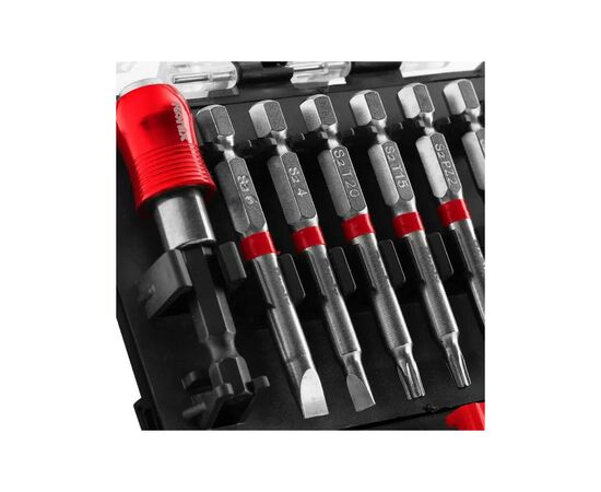 Набор инструментов Ronix головок и бит, 28 шт. (RH-5451), изображение 6 Набор инструментов Ronix головок и бит, 28 шт. (RH-5451), изображение 6