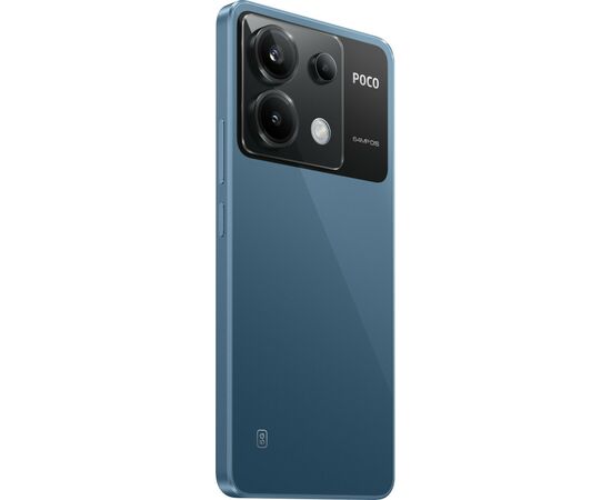 Мобільний телефон Xiaomi Poco X6 5G 12/256GB Blue (1021040), зображення 3 Мобільний телефон Xiaomi Poco X6 5G 12/256GB Blue (1021040), зображення 3