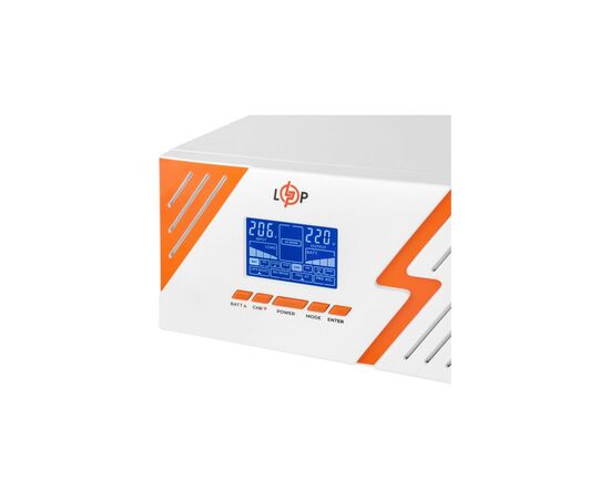 Источник бесперебойного питания LogicPower LPM - PSW-1500VA, 1050W, White (22755), изображение 6