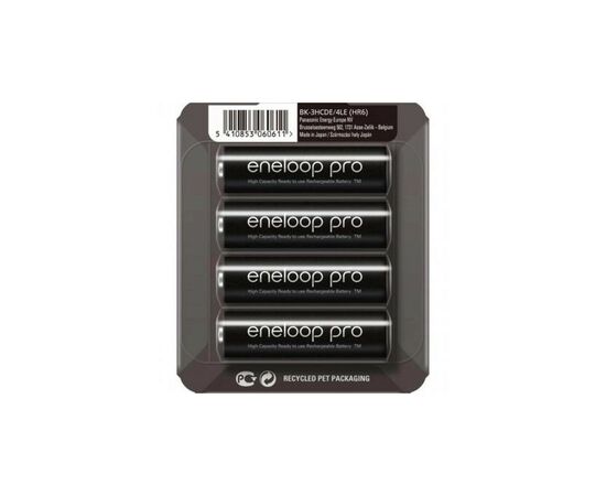 Аккумулятор Panasonic AA Eneloop 2500mAh Pro NI-MH * 4 (BK-3HCDE/4CP)