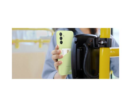 Чехол для мобильного телефона Samsung Galaxy A15 (A156) Card Slot Case Lime (EF-OA156TMEGWW), изображение 8 Чехол для мобильного телефона Samsung Galaxy A15 (A156) Card Slot Case Lime (EF-OA156TMEGWW), изображение 8