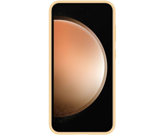 Чехол для мобильного телефона Samsung Galaxy S23 FE (S711) Silicone Case Apricot (EF-PS711TOEGWW), изображение 3 Чехол для мобильного телефона Samsung Galaxy S23 FE (S711) Silicone Case Apricot (EF-PS711TOEGWW), изображение 3