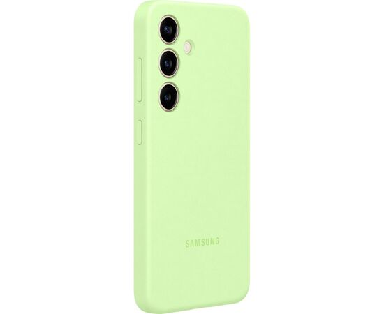 Чехол для мобильного телефона Samsung Galaxy S24 (S921) Silicone Case Lime (EF-PS921TGEGWW), изображение 3 Чехол для мобильного телефона Samsung Galaxy S24 (S921) Silicone Case Lime (EF-PS921TGEGWW), изображение 3