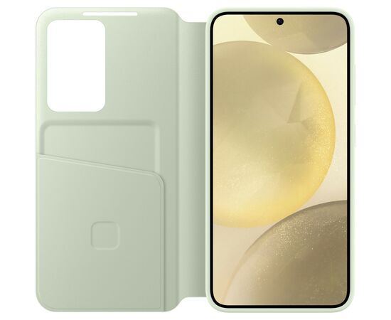 Чехол для мобильного телефона Samsung Galaxy S24 (S921) Smart View Wallet Case Lime (EF-ZS921CGEGWW), изображение 3 Чехол для мобильного телефона Samsung Galaxy S24 (S921) Smart View Wallet Case Lime (EF-ZS921CGEGWW), изображение 3