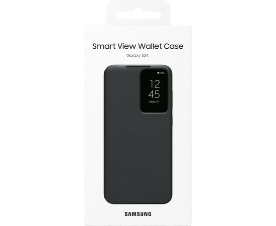 Чехол для мобильного телефона Samsung Galaxy S24 (S921) Smart View Wallet Case Black (EF-ZS921CBEGWW), изображение 6 Чехол для мобильного телефона Samsung Galaxy S24 (S921) Smart View Wallet Case Black (EF-ZS921CBEGWW), изображение 6