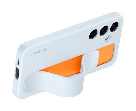Чехол для мобильного телефона Samsung Galaxy S24 (S921) Standing Grip Case Light Blue (EF-GS921CLEGWW), изображение 4 Чехол для мобильного телефона Samsung Galaxy S24 (S921) Standing Grip Case Light Blue (EF-GS921CLEGWW), изображение 4