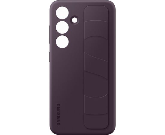 Чехол для мобильного телефона Samsung Galaxy S24 (S921) Standing Grip Case Dark Violet (EF-GS921CEEGWW), изображение 5 Чехол для мобильного телефона Samsung Galaxy S24 (S921) Standing Grip Case Dark Violet (EF-GS921CEEGWW), изображение 5