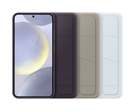 Чехол для мобильного телефона Samsung Galaxy S24 (S921) Standing Grip Case Dark Violet (EF-GS921CEEGWW), изображение 7 Чехол для мобильного телефона Samsung Galaxy S24 (S921) Standing Grip Case Dark Violet (EF-GS921CEEGWW), изображение 7