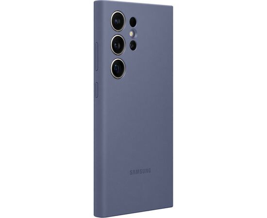 Чехол для мобильного телефона Samsung Galaxy S24 Ultra (S928) Silicone Case Violet (EF-PS928TVEGWW), изображение 3 Чехол для мобильного телефона Samsung Galaxy S24 Ultra (S928) Silicone Case Violet (EF-PS928TVEGWW), изображение 3
