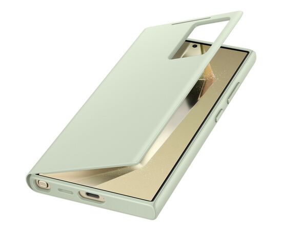 Чехол для мобильного телефона Samsung Galaxy S24 Ultra (S928) Smart View Wallet Case Lime (EF-ZS928CGEGWW), изображение 4 Чехол для мобильного телефона Samsung Galaxy S24 Ultra (S928) Smart View Wallet Case Lime (EF-ZS928CGEGWW), изображение 4