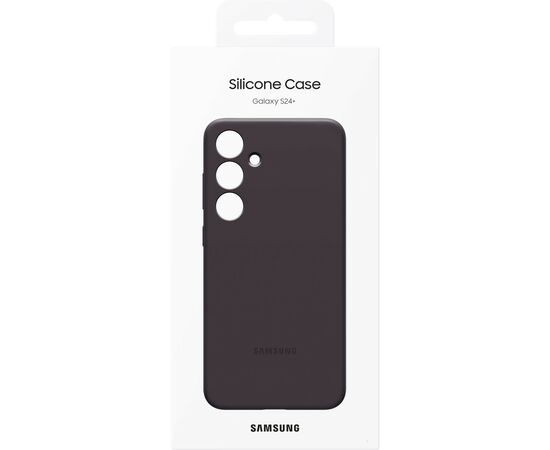 Чехол для мобильного телефона Samsung Galaxy S24+ (S926) Silicone Case Dark Violet (EF-PS926TEEGWW), изображение 6 Чехол для мобильного телефона Samsung Galaxy S24+ (S926) Silicone Case Dark Violet (EF-PS926TEEGWW), изображение 6