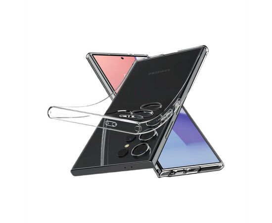Чехол для мобильного телефона Spigen Samsung Galaxy S24 Ultra Crystal Flex Crystal Clear (ACS07192), изображение 8 Чехол для мобильного телефона Spigen Samsung Galaxy S24 Ultra Crystal Flex Crystal Clear (ACS07192), изображение 8