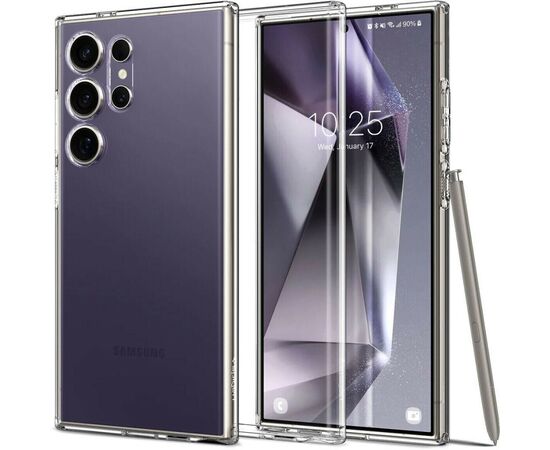 Чехол для мобильного телефона Spigen Samsung Galaxy S24 Ultra Liquid Crystal Crystal Clear (ACS07283), изображение 11 Чехол для мобильного телефона Spigen Samsung Galaxy S24 Ultra Liquid Crystal Crystal Clear (ACS07283), изображение 11