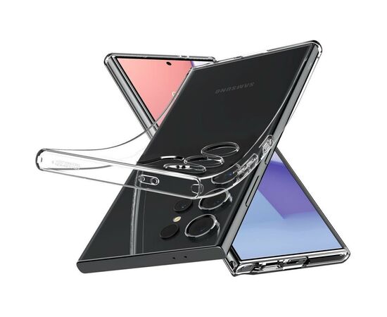Чехол для мобильного телефона Spigen Samsung Galaxy S24 Ultra Liquid Crystal Crystal Clear (ACS07283), изображение 8 Чехол для мобильного телефона Spigen Samsung Galaxy S24 Ultra Liquid Crystal Crystal Clear (ACS07283), изображение 8