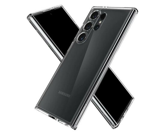Чехол для мобильного телефона Spigen Samsung Galaxy S24 Ultra Ultra Hybrid Crystal Clear (ACS07292), изображение 4 Чехол для мобильного телефона Spigen Samsung Galaxy S24 Ultra Ultra Hybrid Crystal Clear (ACS07292), изображение 4