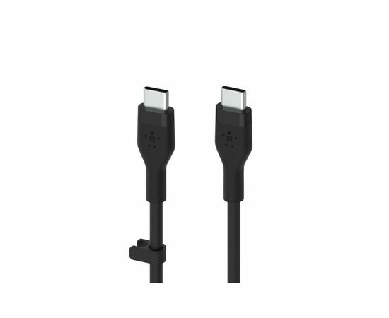 Дата кабель USB-C to USB-C 3.0m 60W Black Belkin (CAB009BT3MBK), изображение 3 Дата кабель USB-C to USB-C 3.0m 60W Black Belkin (CAB009BT3MBK), изображение 3